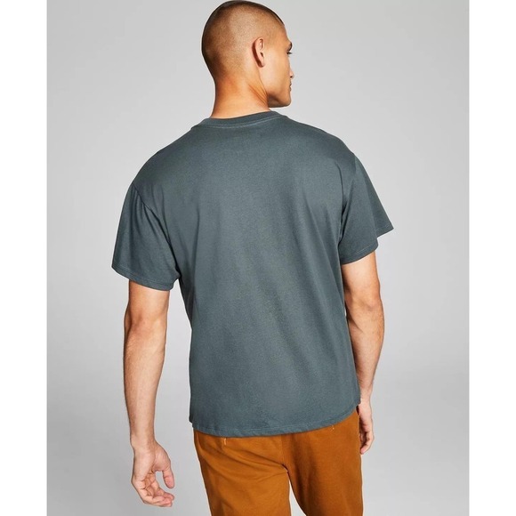 And Now This Men's Oversized-Fit Ski Park City Graphic T-Shirt Green Medium NWT - Picture 2 of 3